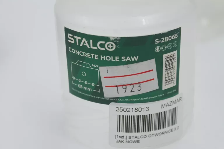 STALCO OTWORNICA SDS PLUS 65MM STALCO KORONKA + ADAPTER 110MM SDS