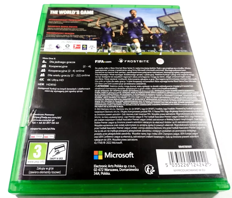 GRA FIFA 23 MICROSOFR XBOX ONE