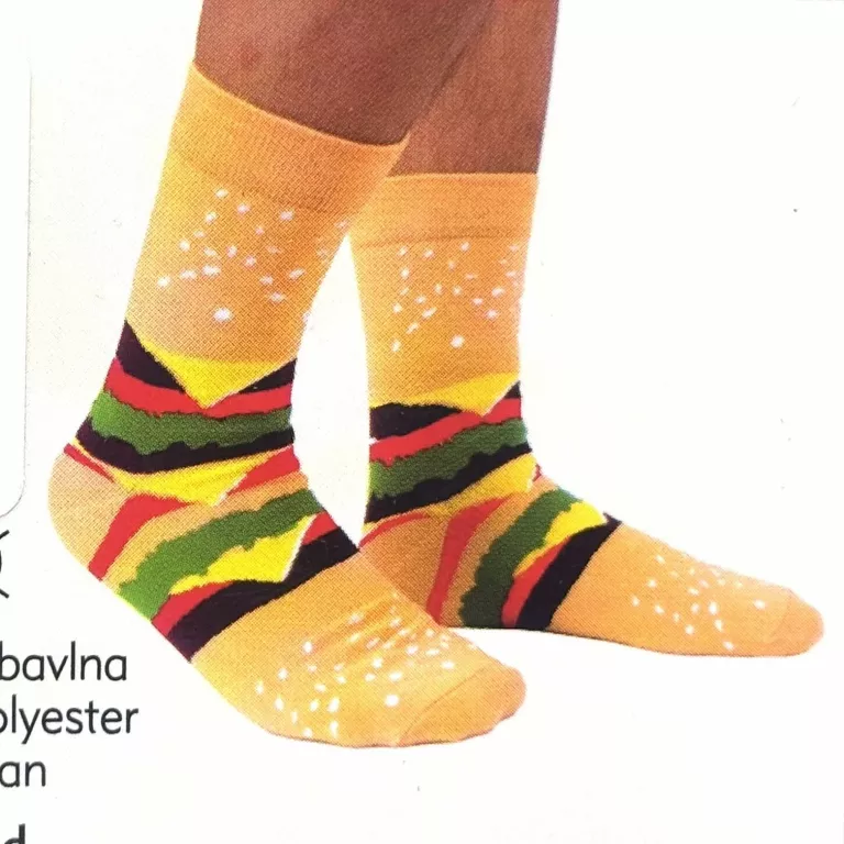 ŚWIETNE SKARPETKI BURGER R: 43-46