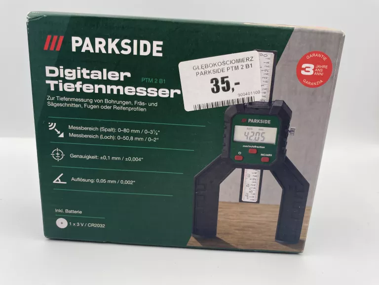 GŁĘBOKOŚCIOMIERZ PARKSIDE PTM 2 B1 [250315022] []