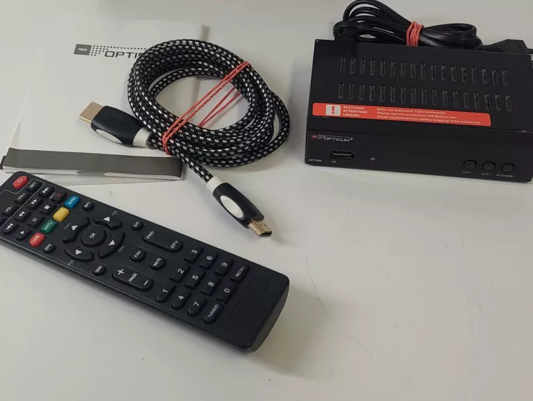 OPTICUM NYTRO BOX NS DVB-T2 H.265/HEVC DEKODER DVB-T KPL