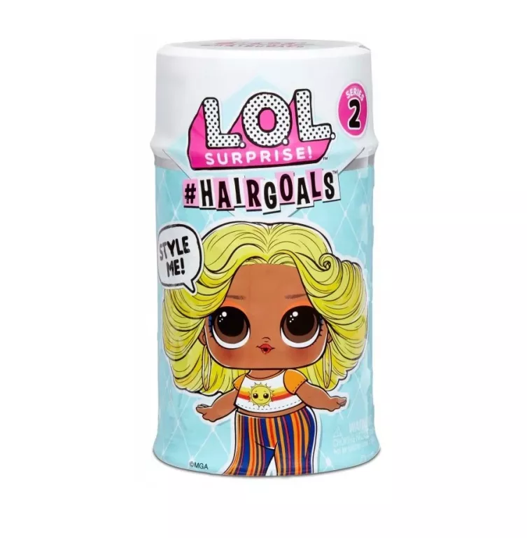 LOL SURPRISE HAIRGOALS LALECZKA Z WŁOSAMI NIESPODZIANKA