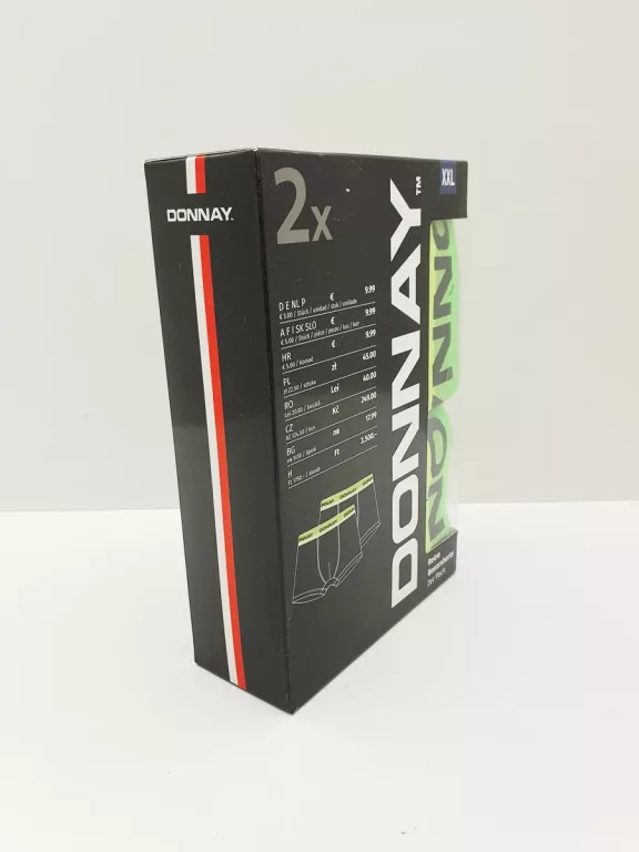 BOKSERKI MĘSKI DONNAY BAWEŁNIANE ROZMIAR XXL 2-PAK