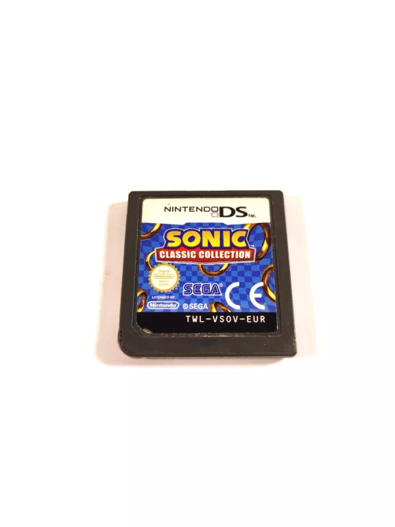 GRA NINTENDO DS SONIC CLASSIC COLLECTION BRAK PUDEŁKA