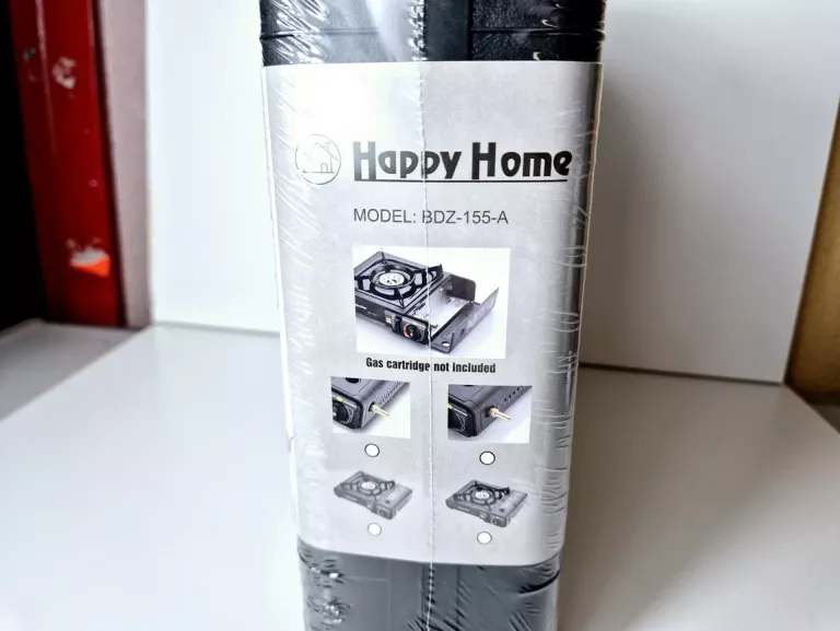 KUCHENKA GAZOWA HAPPY HOME BDZ-155A + DWIE BUTELKI Z GAZEM