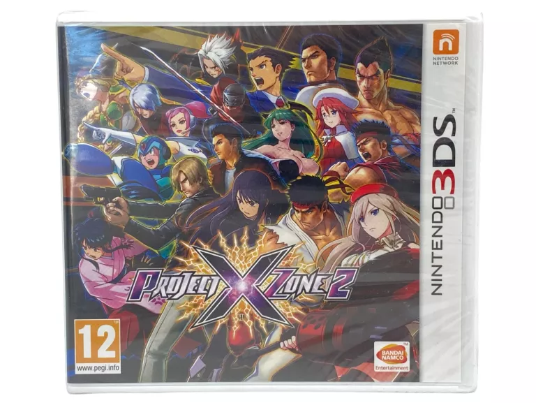 GRA PROJECT X ZONE 2 PAL NINTENDO 3DS UNIKAT FOLIA!