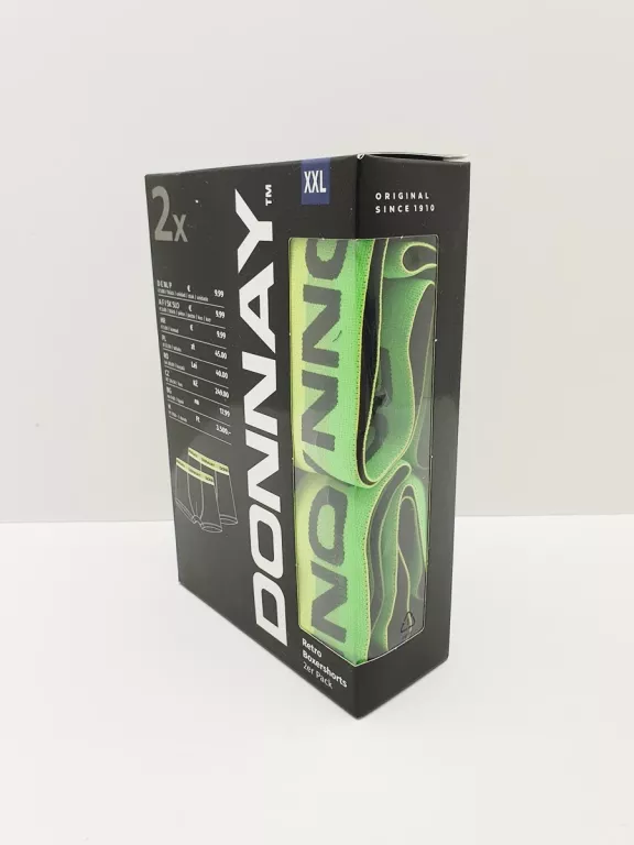 BOKSERKI MĘSKI DONNAY BAWEŁNIANE ROZMIAR XXL 2-PAK