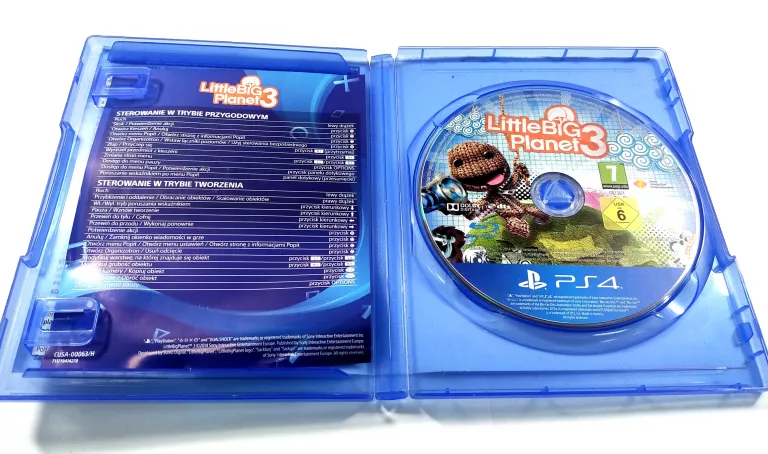 LITTLE BIG PLANET 3 SONY PLAYSTATION 4 (PS4)