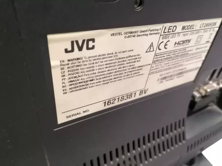 TELEWIZOR JVC LT-24VH30K