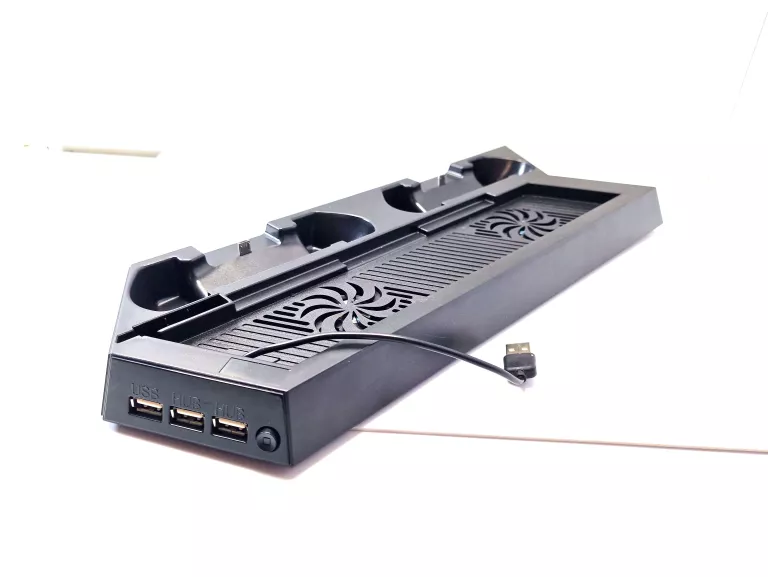 STACJA DOKUJĄCA NA DWA PADY + PODSTAWKA CHŁODZĄCA PS4 FAT PLAYSTATION 4