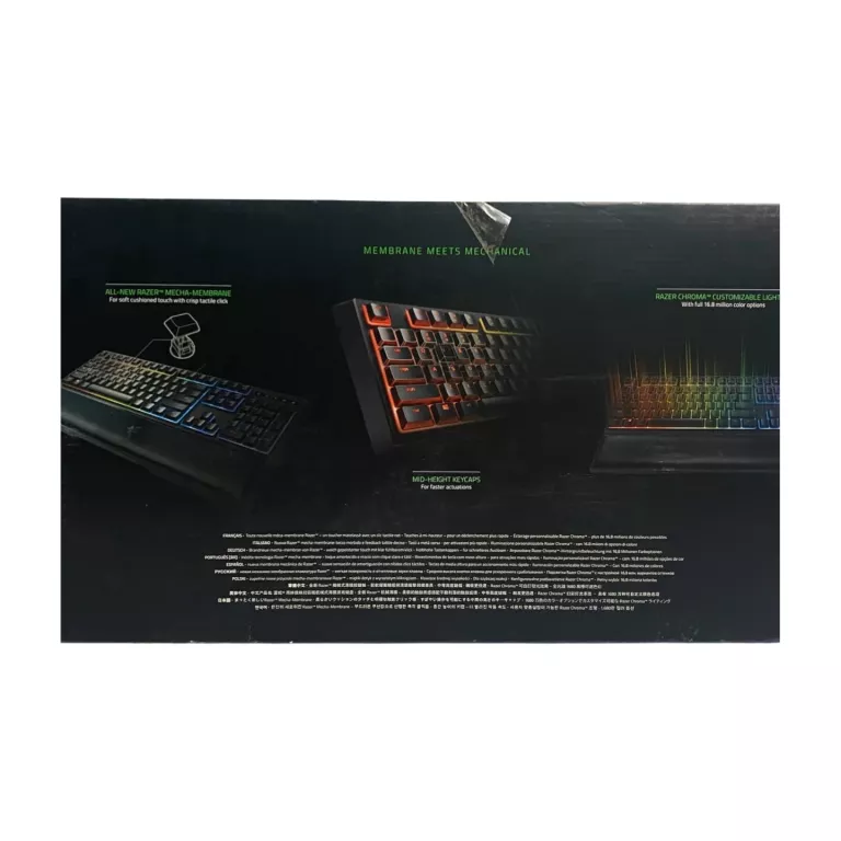 KLAWIATURA GAMINGOWA RAZER ORNATA CHROMA RGB KOMPLET