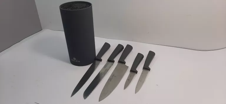 GERLACH ZESTAW NOŻY W BLOKU SMART GREY