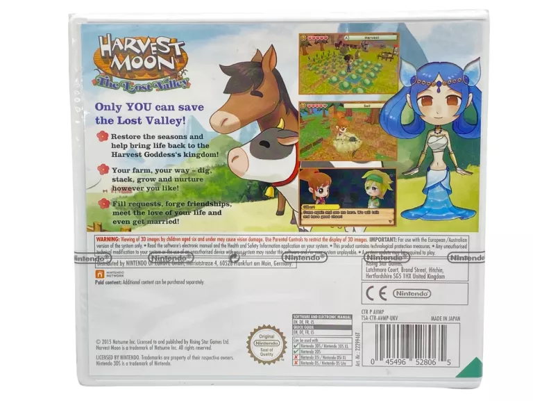 GRA HARVEST MOON: THE LOST VALLEY PAL NINTENDO 3DS FOLIA