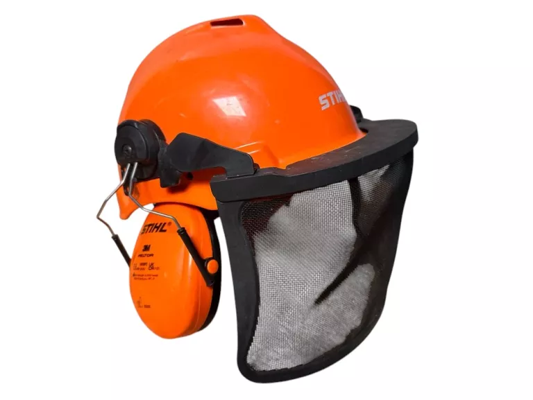 STIHL KASK OCHRONNY Z NAUSZNIKAMI I OCHRONĄ TWARZY