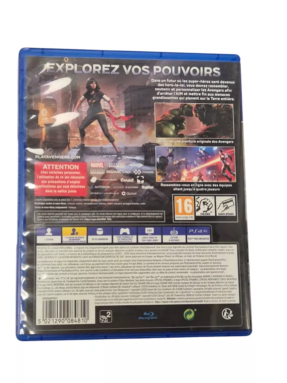 GRA PS4 MARVEL AVENGERS NAPISY PL STAN