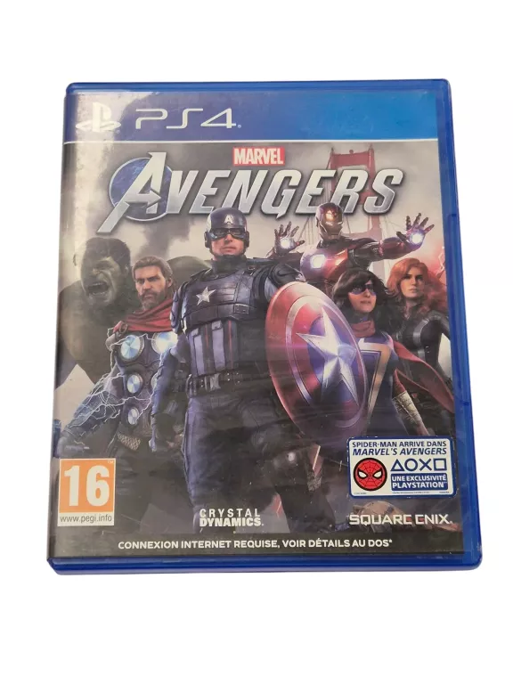 GRA PS4 MARVEL AVENGERS NAPISY PL STAN