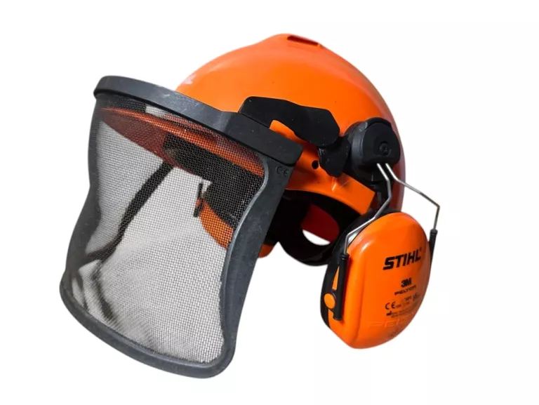 STIHL KASK OCHRONNY Z NAUSZNIKAMI I OCHRONĄ TWARZY