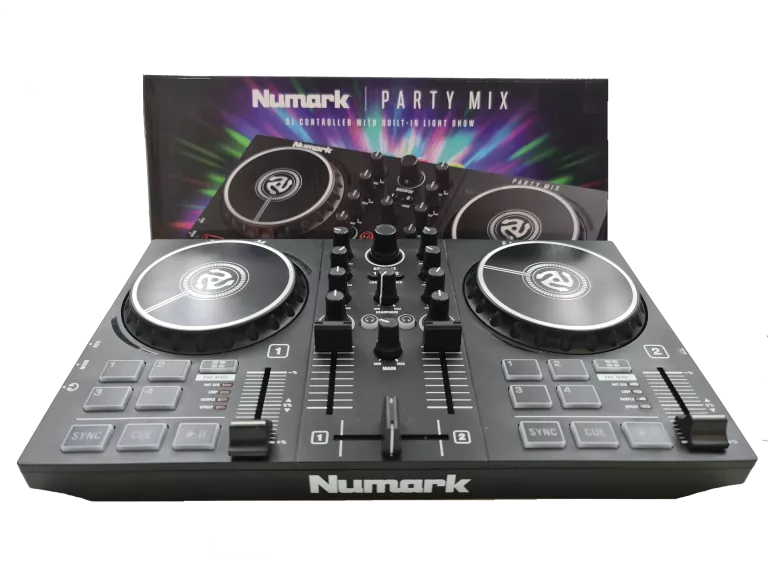 KONTROLER MIKSER NUMARK PARTY MIX RGB USB + SERATO DJ LITE
