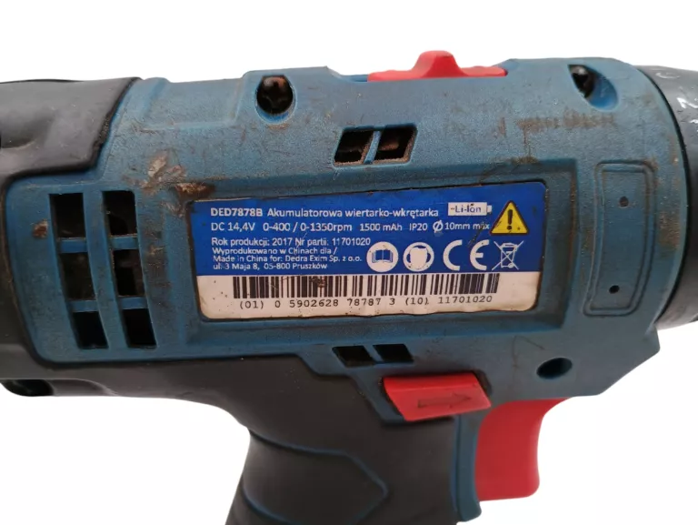 WIERTARKO-WKRETARKA DEDRA DED7878B 14,4V