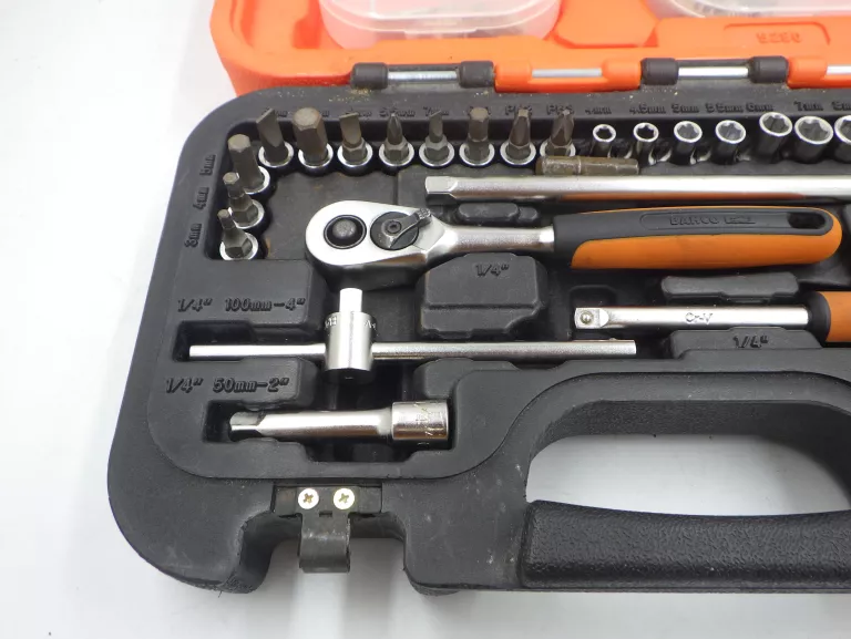 BAHCO S290 ZESTAW GRZECHOTKA + NASADKI 1/4'' 29 SZT