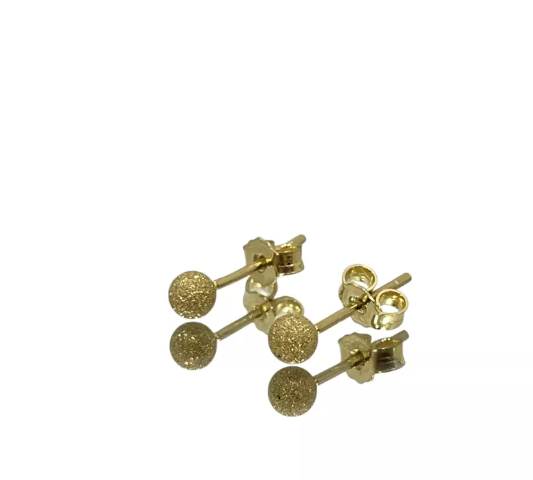 ZŁOTE KOLCZYKI KULECZKI 0,88G P.585