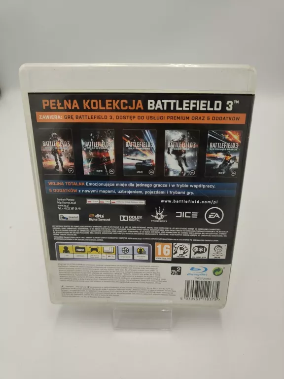 GRA NA PS3 BATTLEFIELD 3 PREMIUM EDITION