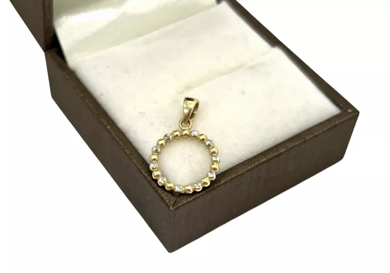 ZŁOTA ZAWIESZKA KÓŁKO 1,09G P.585