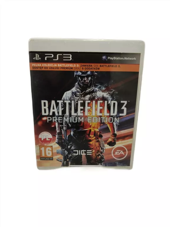 GRA NA PS3 BATTLEFIELD 3 PREMIUM EDITION