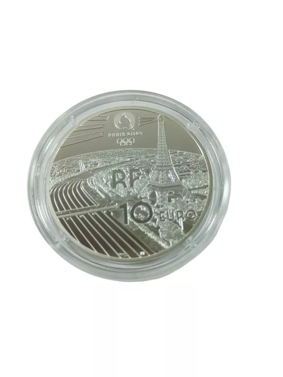 MONETA FRANCJA 10 EURO 2022 IGRZYSKA XXXIII OLIMPIADY PARYŻ 2024 - MASKOTK