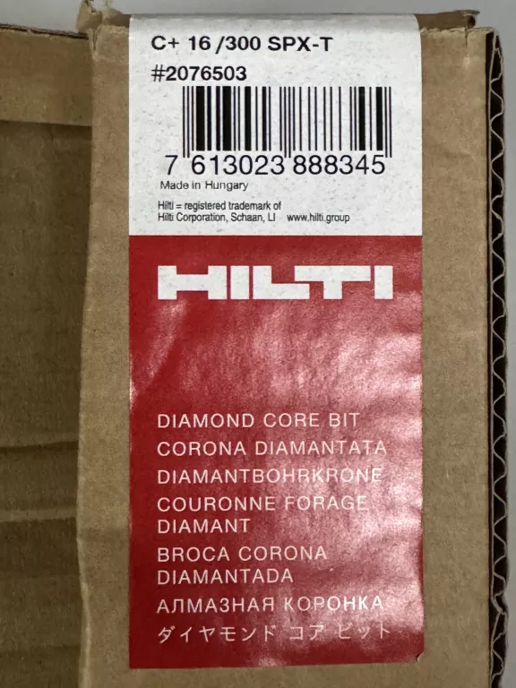 WIETRŁO HILTI C+ 16/300 SPX-T / EAN: 7613023888345