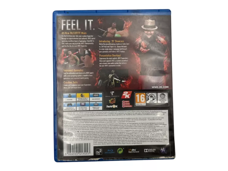 GRA WWE 2K15 (GRA PS4)
