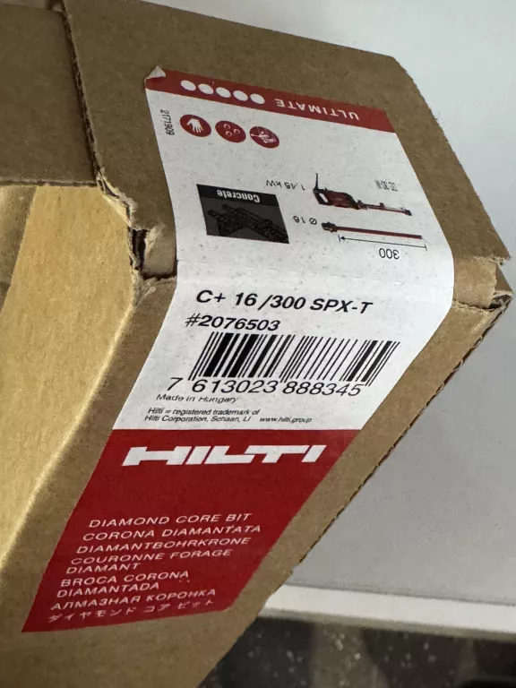 WIETRŁO HILTI C+ 16/300 SPX-T / EAN: 7613023888345