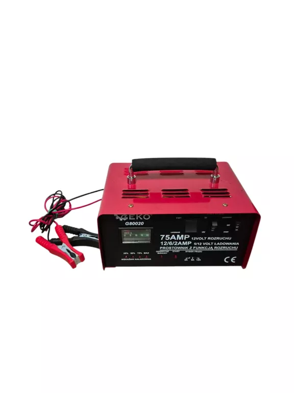 PROSTOWNIK Z ROZRUCHEM GEKO G 80020 6/12V 75A