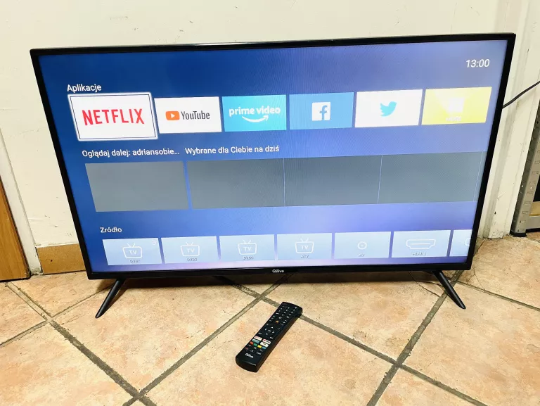 TELEWIZOR QILIVE Q40FS211B 39,5" SMART WI-FI DVB-T 2