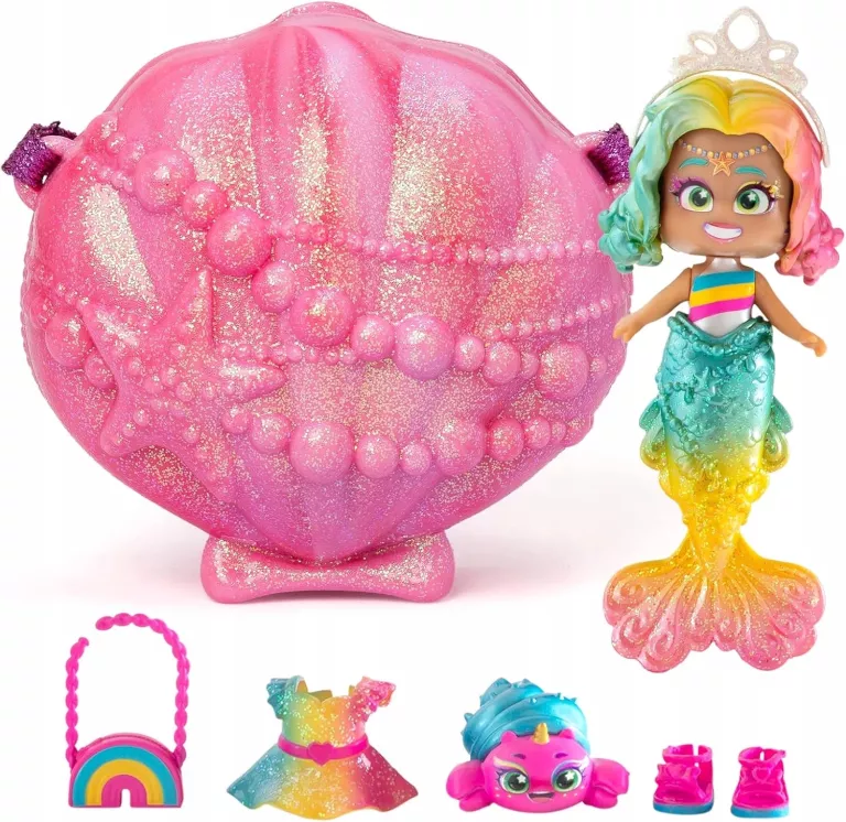 KOOKYLOOS MERMAID - CORAL - LALECZKA SYRENKA TOREBKA