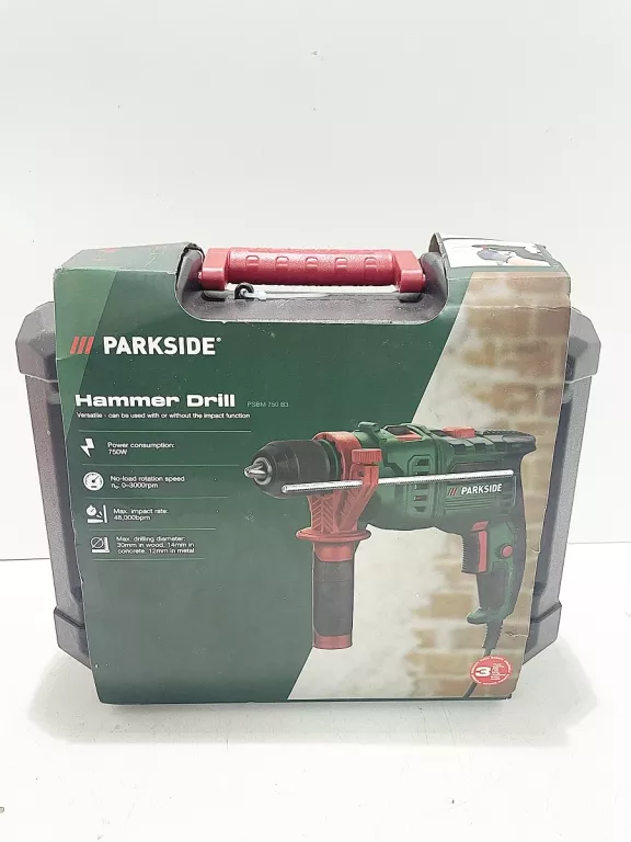 WIERTARKA PARKSIDE PSBM 750 B3 # JAK NOWA