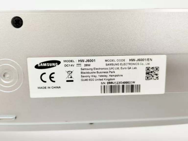 SOUNDBAR SAMSUNG HW J6001