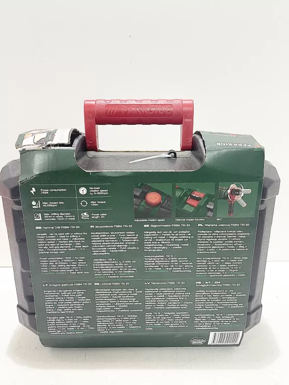 WIERTARKA PARKSIDE PSBM 750 B3 # JAK NOWA
