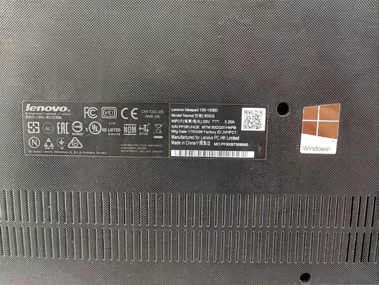 LAPTOP LENOVO IDEAPAD 100-15IBD 8GB/1TB/ZASILACZ