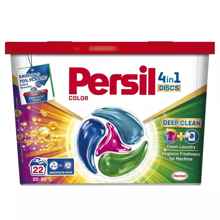 PERSIL 4IN1 DISCS COLOR KAPSUŁKI DO PRANIA 22 SZT.