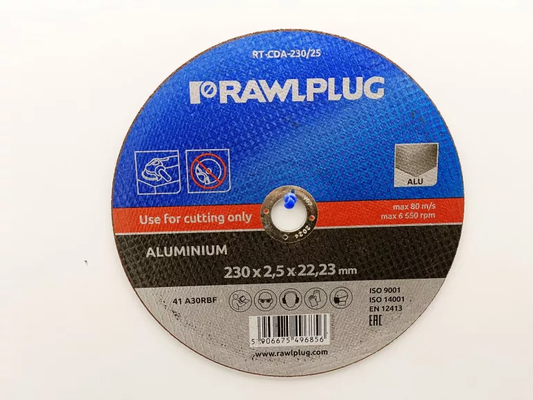 TARCZA ŚCIERNICA DO CIĘCIA ALUMINIUM RT-CDA-230/25