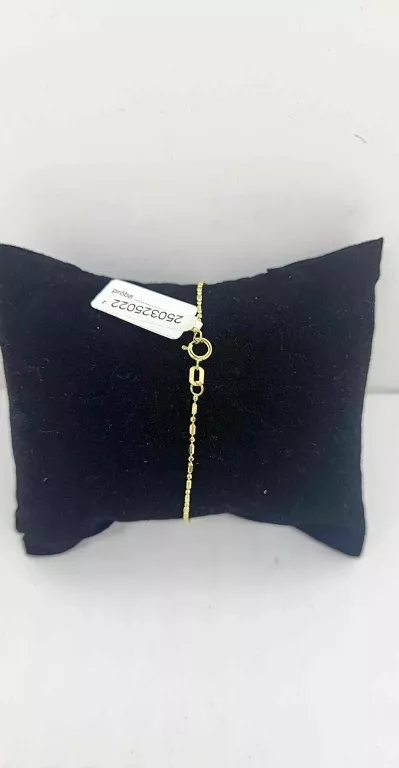 ZŁOTA BRANSOLETKA 18 CM
