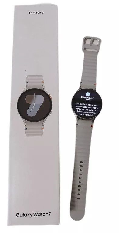 SMARTWATCH SAMSUNG GALAXY WATCH 7 SM-L310NZ 44MM SREBRNY Z GWARANCJĄ !