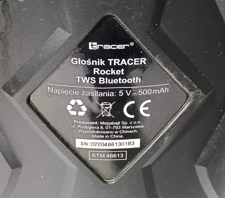 TRACER ROCKET TWS GŁOŚNIK