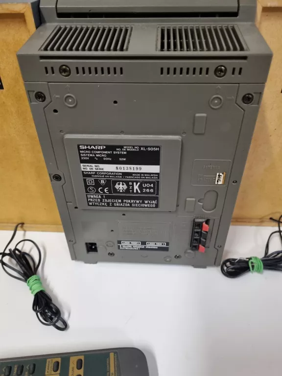 MINI WIEŻA SHARP XL-515H RDS 3D SURROUND