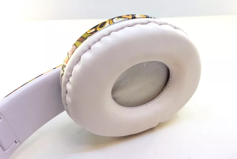 ŚWIECĄCE SŁUCHAWKI BLUETOOTH GRAFFITI BEZPRZEWODOWE NAUSZNE