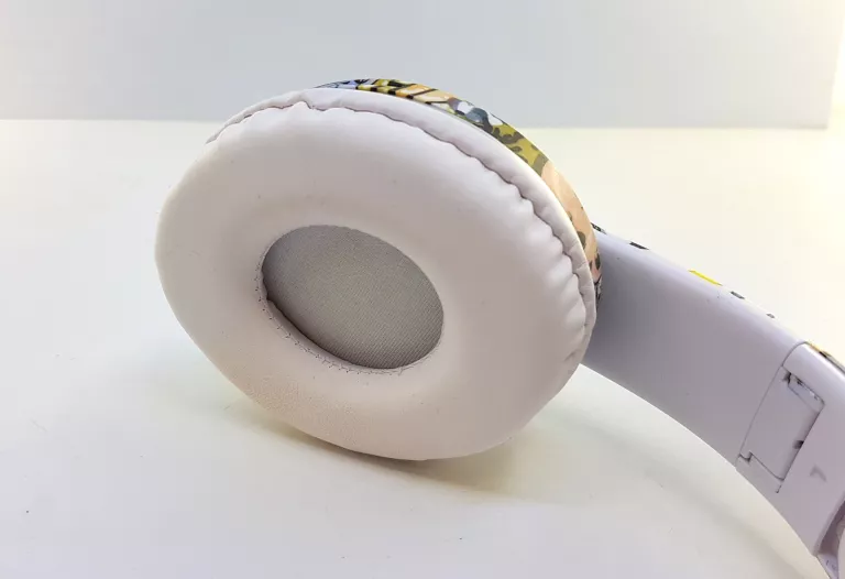 ŚWIECĄCE SŁUCHAWKI BLUETOOTH GRAFFITI BEZPRZEWODOWE NAUSZNE