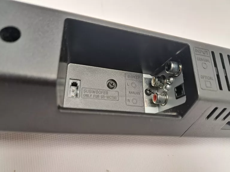 SOUNDBAR SONY SA-CT60BT/SUBWOOFER SS-WCT60