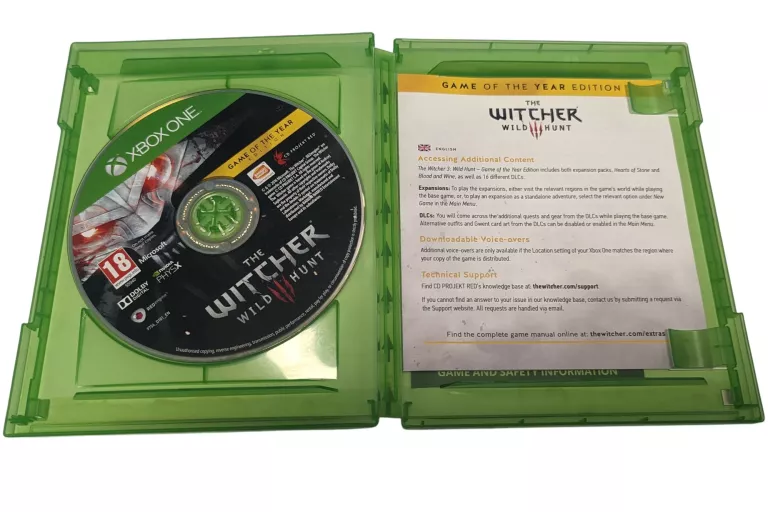 GRA XBOX ONE THE WITCHER 3 WILD HUNT