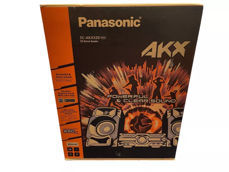 WIEŻA STEREO PANASONIC SC-AKX520 KOMPLET